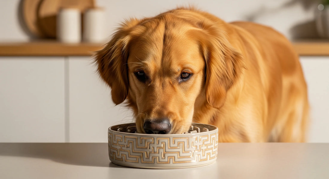 Why Veterinarians Recommend a Ceramic Slow Feeder Dog Bowl
