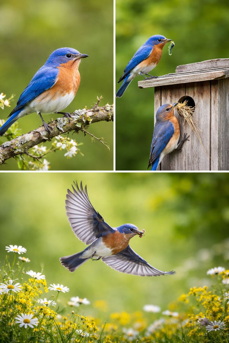 Eastern Bluebird Facts: Habitat, Diet, and Behavior