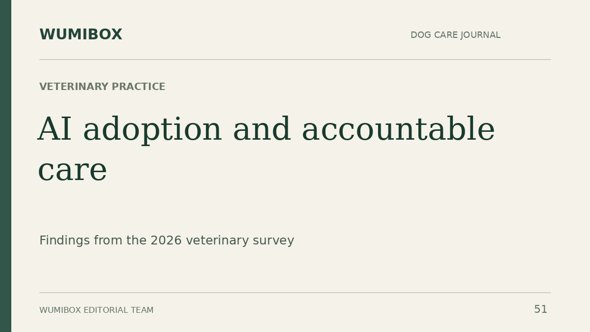 AI adoption and accountable care — WUMIBOX editorial title card