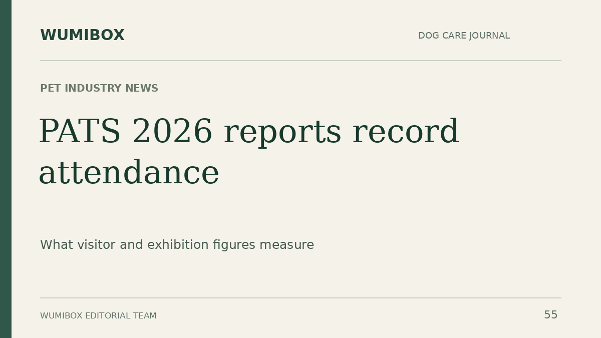 PATS 2026 reports record attendance — WUMIBOX editorial title card