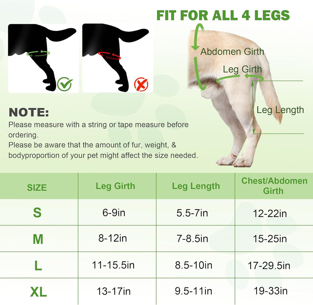 Adjustable Dog ACL Knee Brace