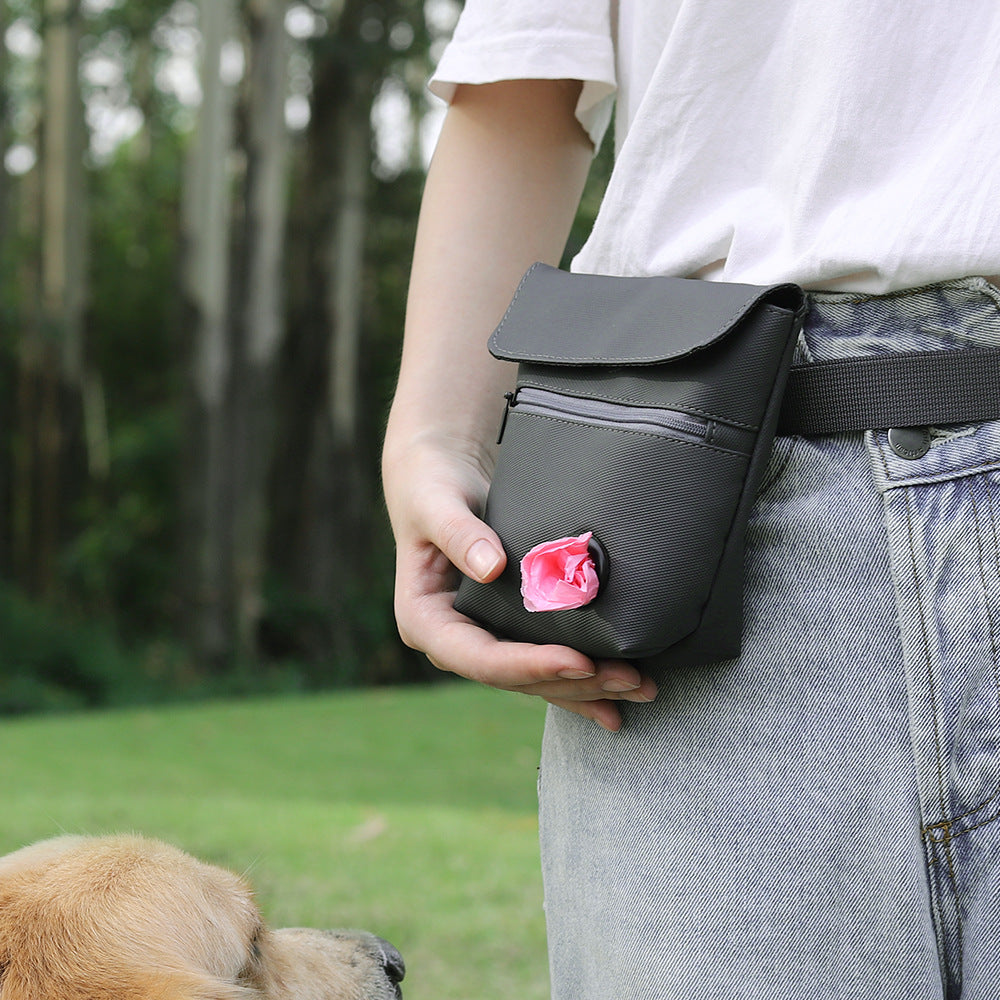 Magnetic Dog Treat Pouch with Waste Bag Dispenser