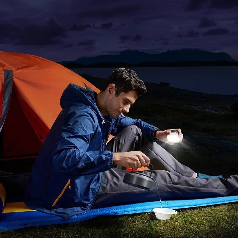 10W USB Rechargeable COB+LED Camping Lantern