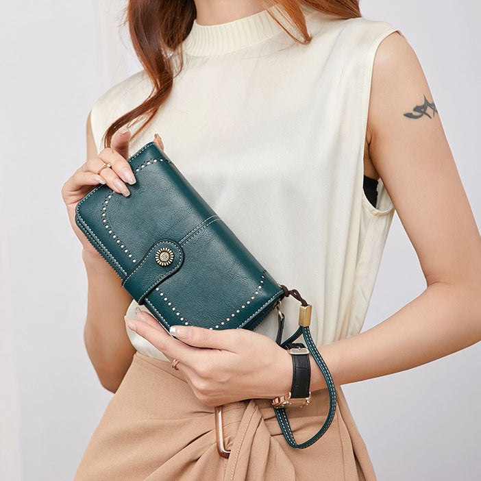 Women’s RFID Leather Wallet