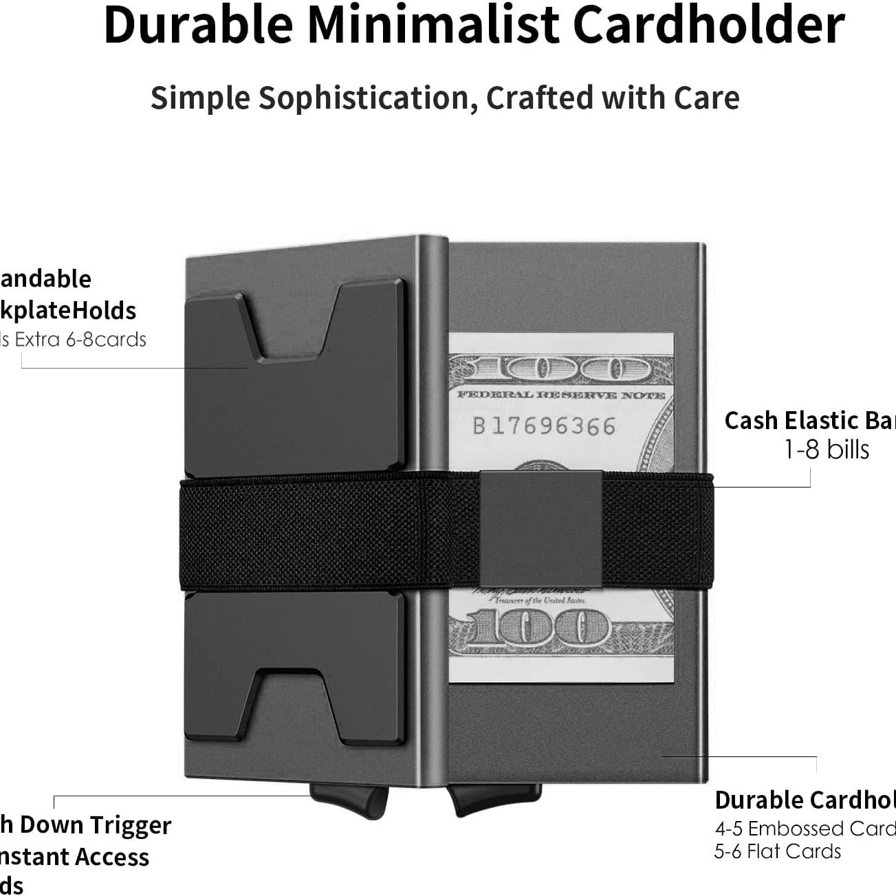 Quick-Eject RFID Blocking Wallet