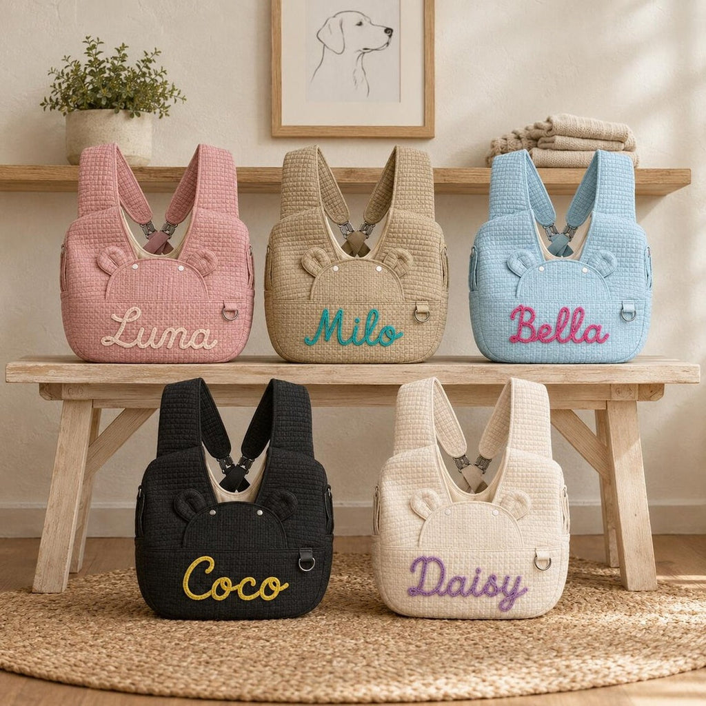 Puptailor Personalized Pet Carrier Backpack
