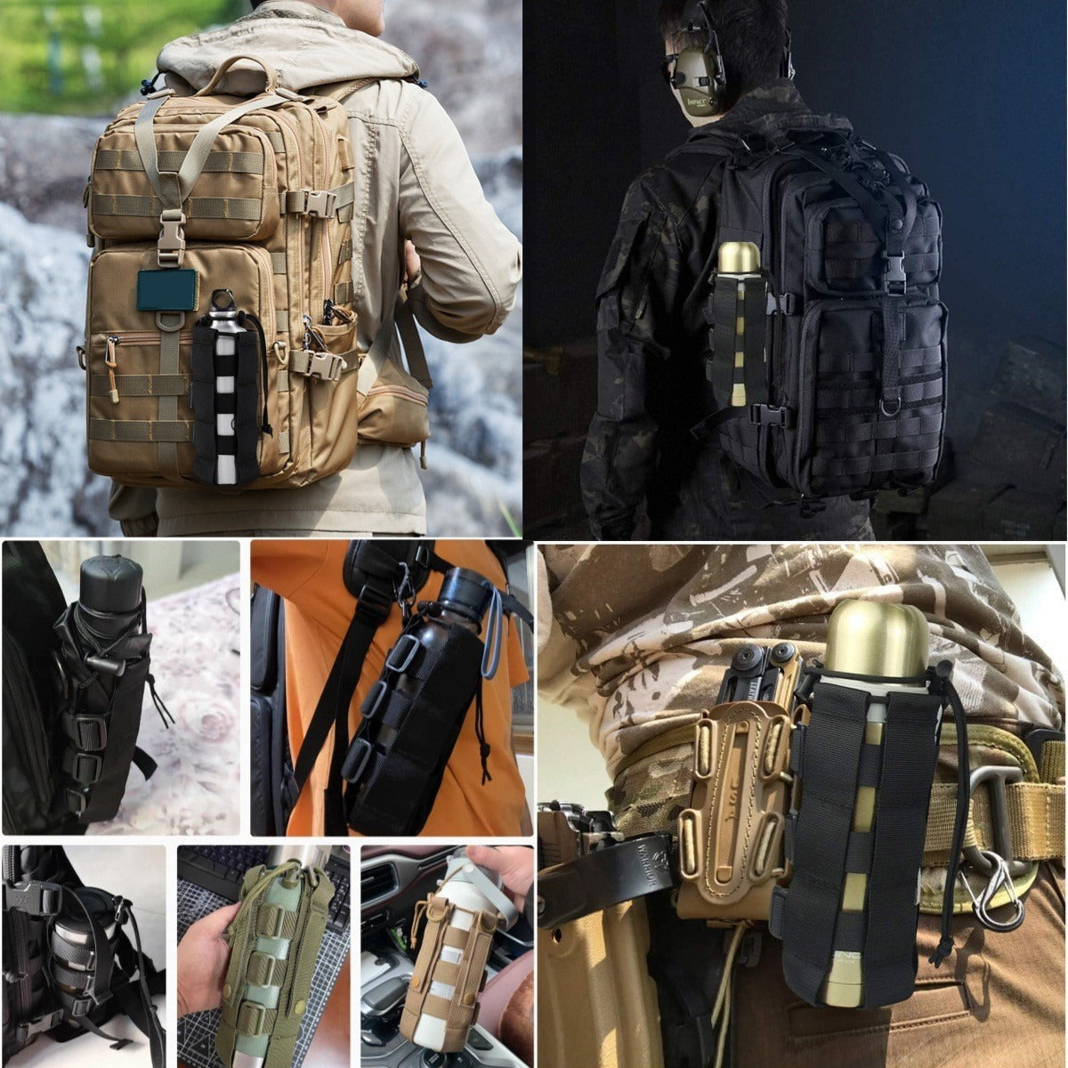 Travel Water Bottle Pouch