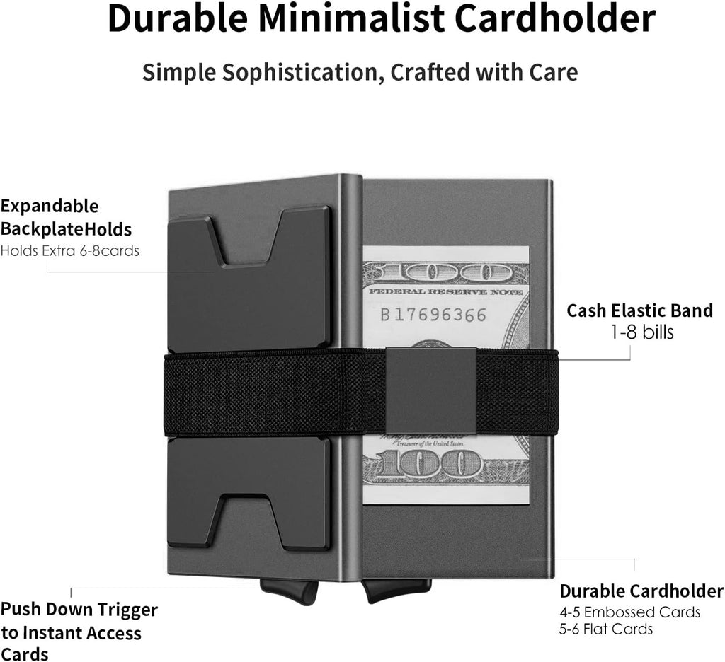 Quick-Eject RFID Blocking Wallet