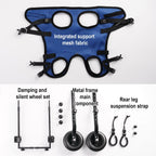 Lightweight Adjustable Dog Wheelchair for Rear Legs