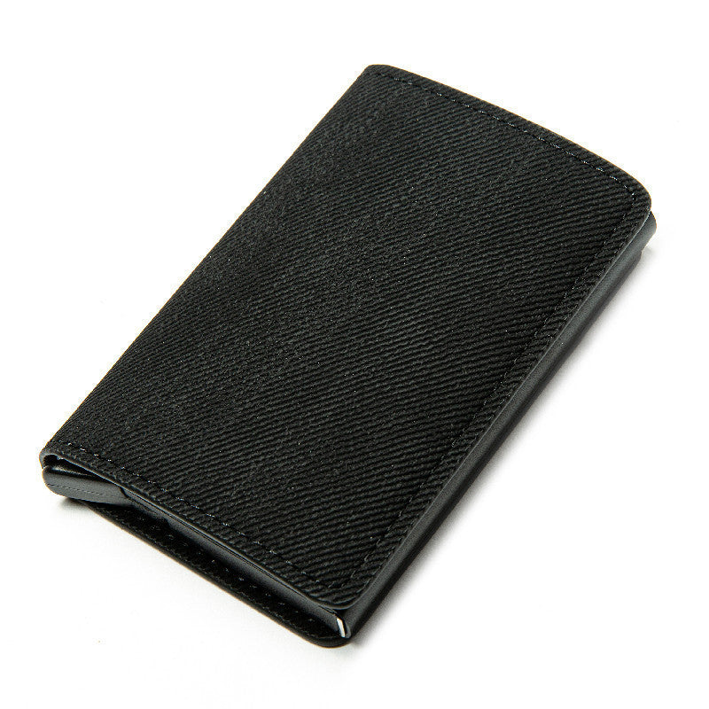 RFID Blocking Denim-Texture Wallet