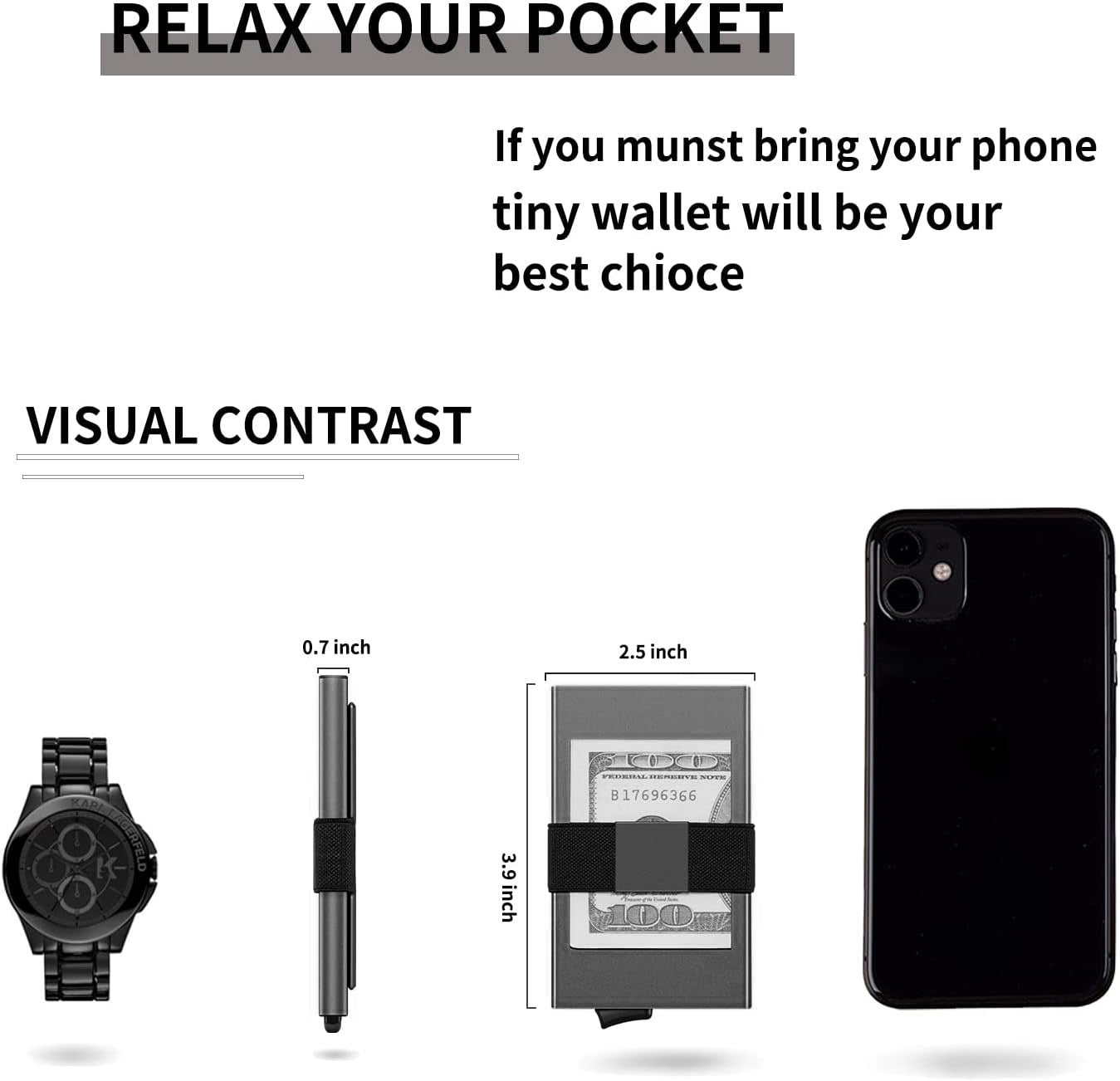 Quick-Eject RFID Blocking Wallet