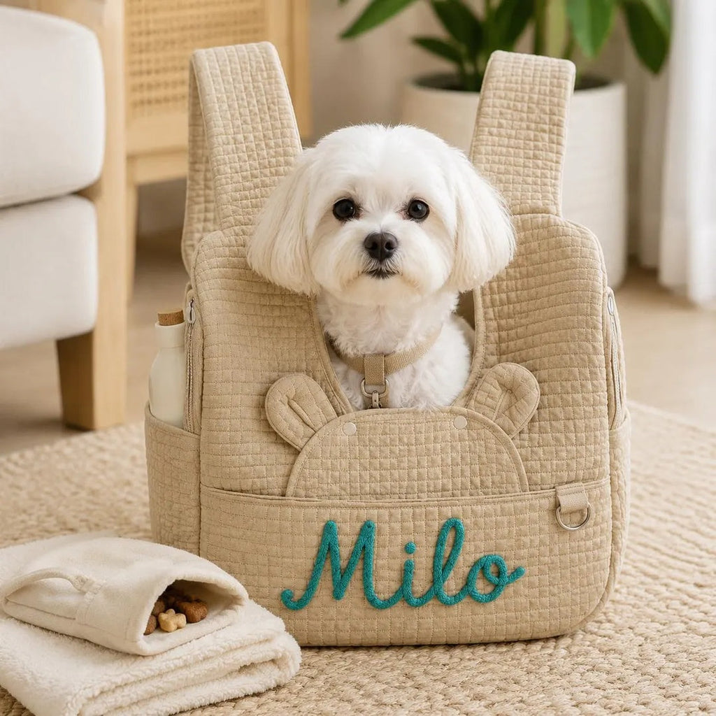 Puptailor Personalized Pet Carrier Backpack