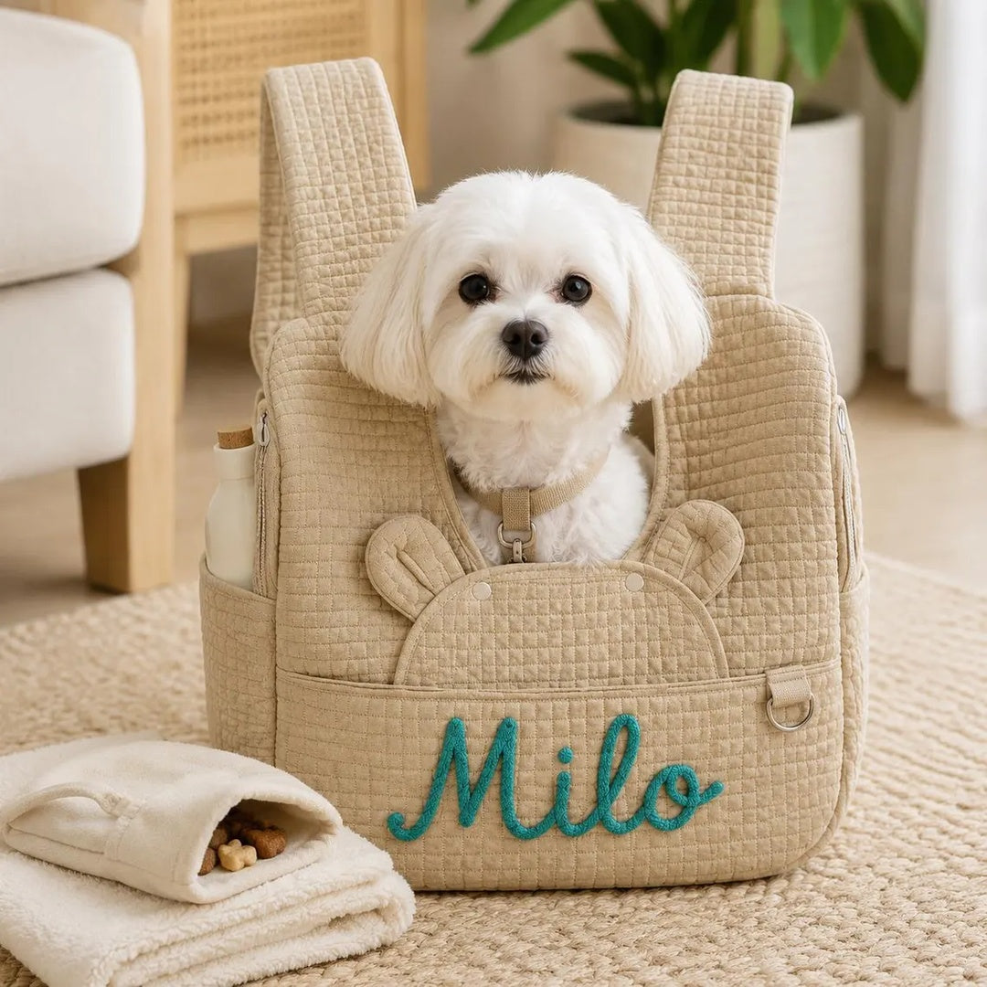 Puptailor Personalized Pet Carrier Backpack