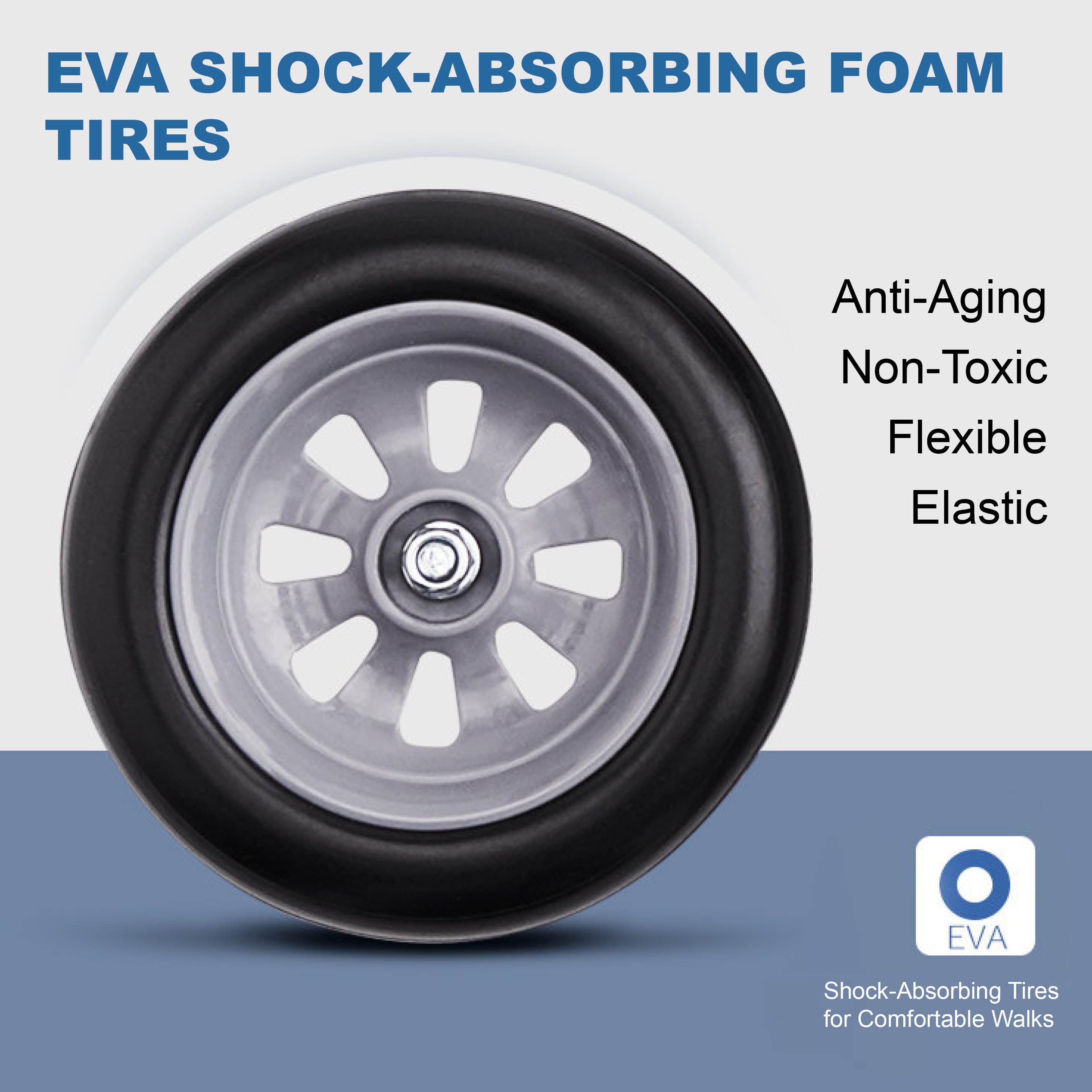 Adjustable 2-Wheel Dog Wheelchair for Rear Leg Disability