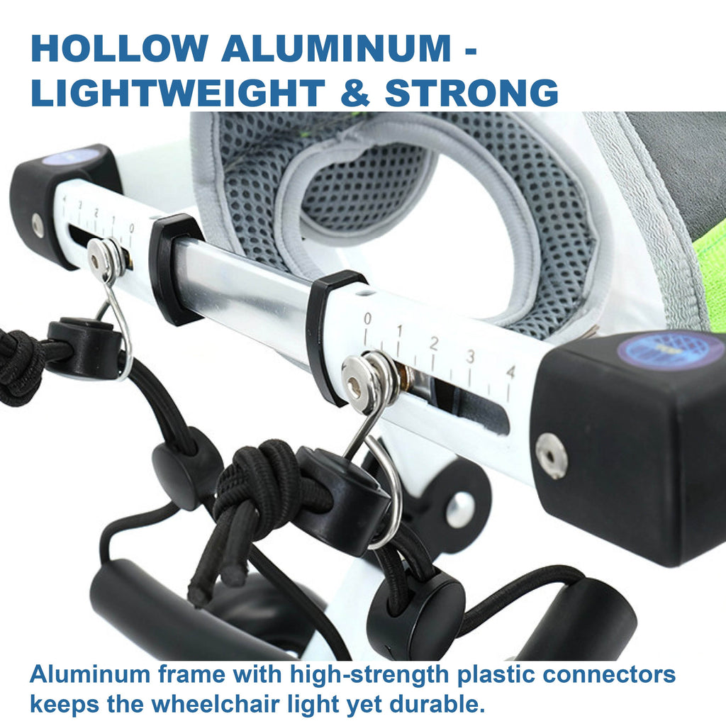 Adjustable 4-Wheel Dog Wheelchair for Rear Leg Disability