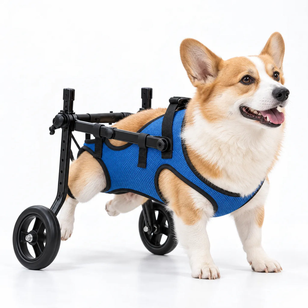 Small Dog Wheelchair for Back Legs – Lightweight & Adjustable
