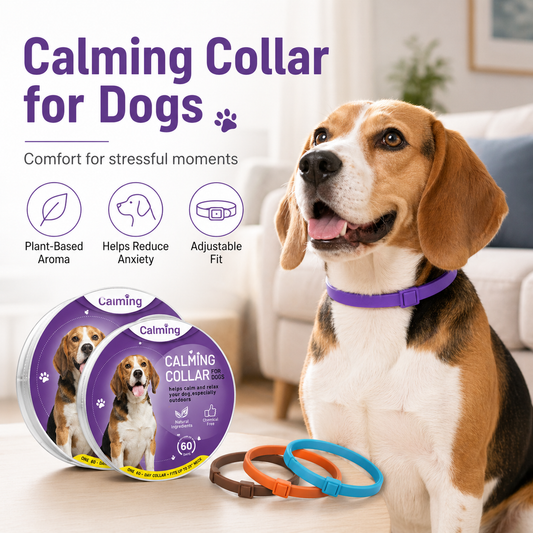 Dog calming collar
