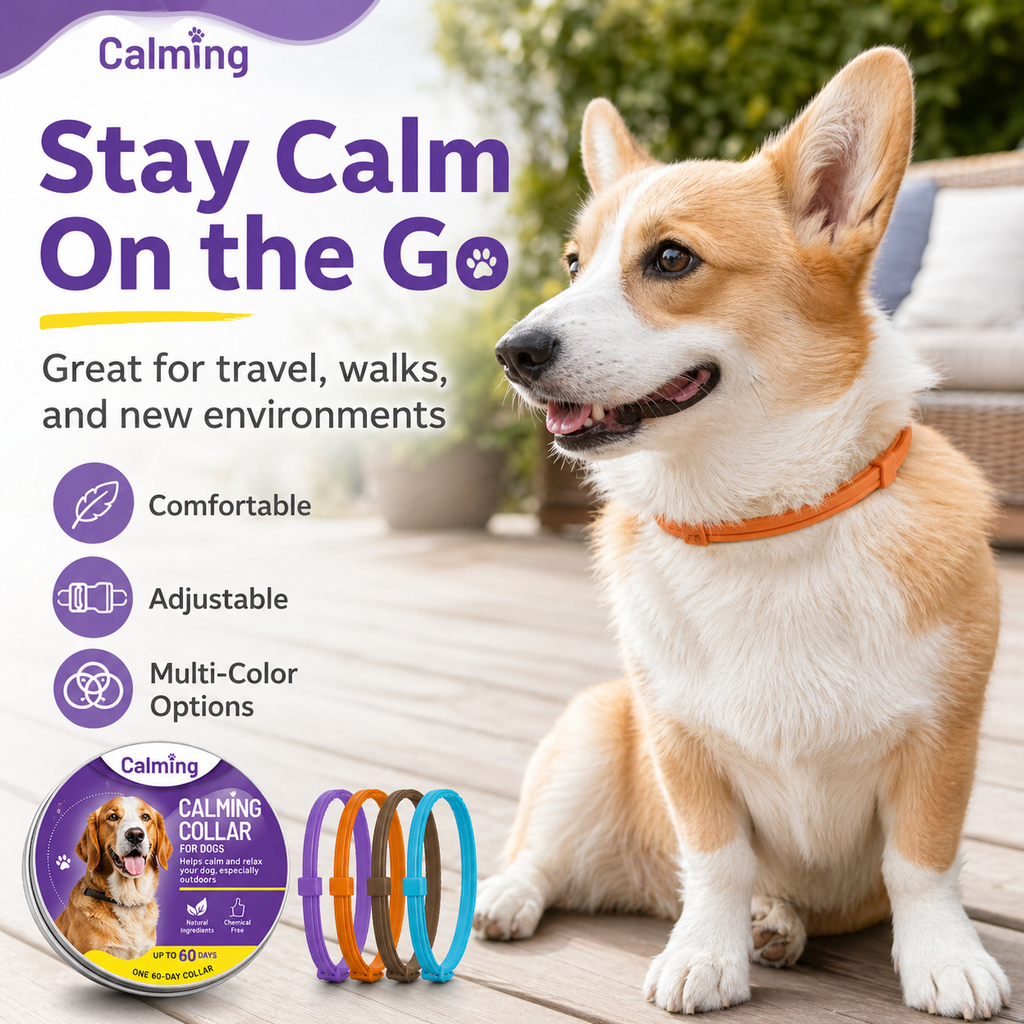 Dog Pheromone Calming Collar