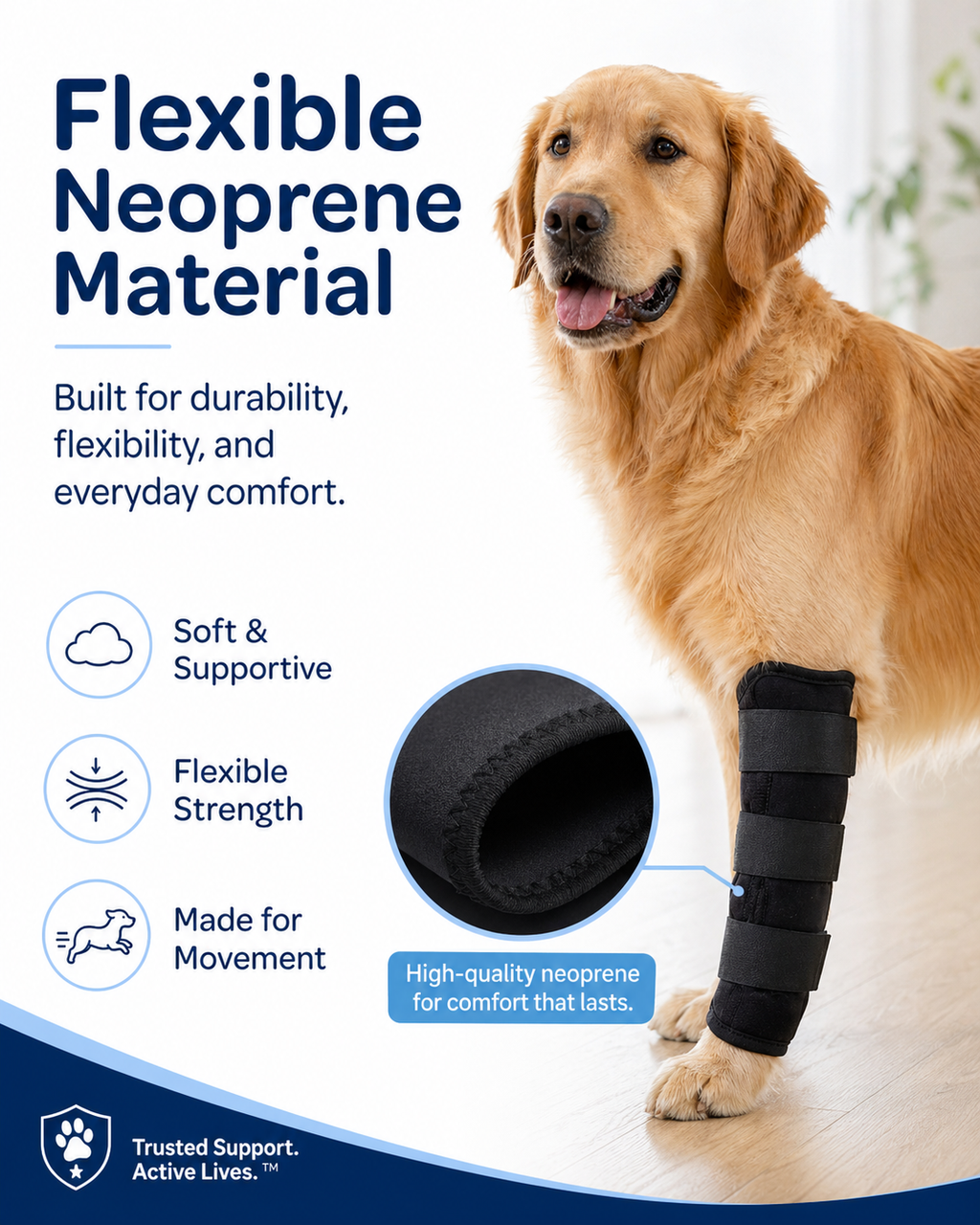 Professional Dog Leg Support Brace