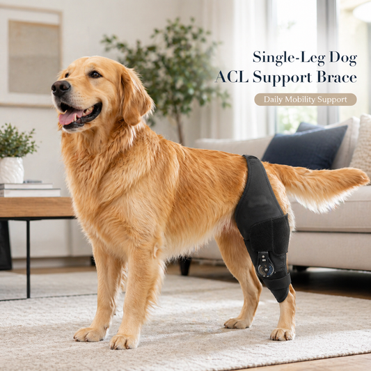 Single-Leg Dog ACL Support Brace