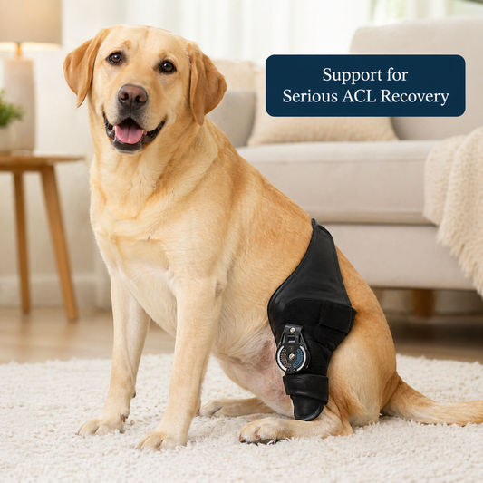 Single-Leg Dog ACL Support Brace