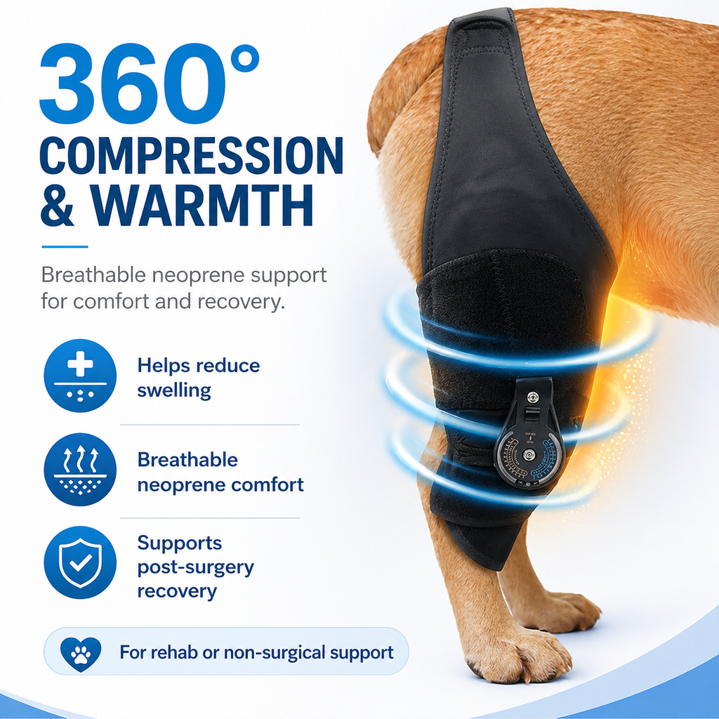 Single-Leg Dog ACL Support Brace