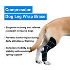 Compression Dog Leg Wrap Brace