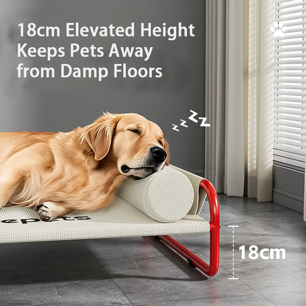 Cooling Elevated Dog Bed for Large dog