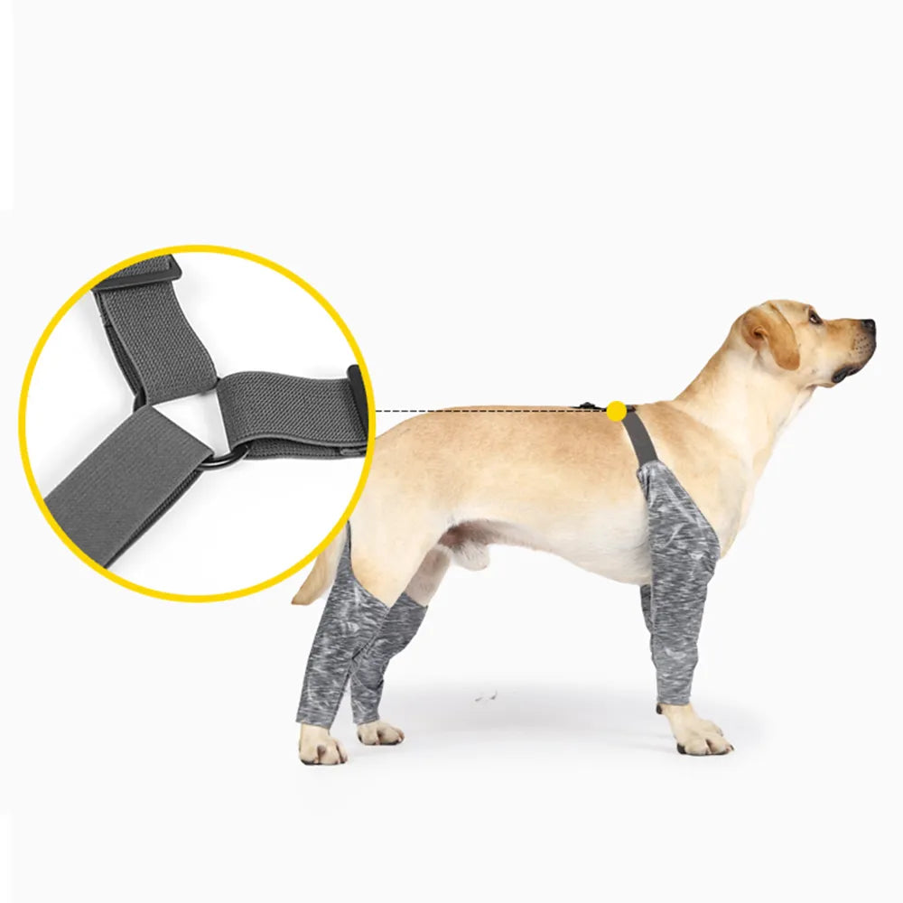 Dog Anti-Lick Sleeves for Full Leg Coverage