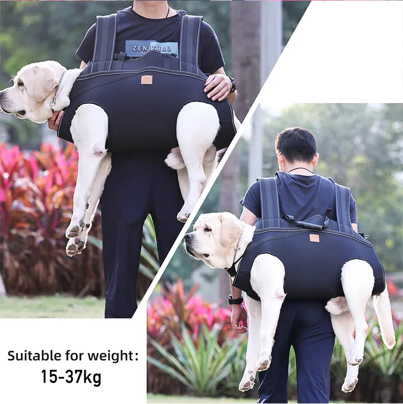 Dog Carry-Support Harness for Large Dogs