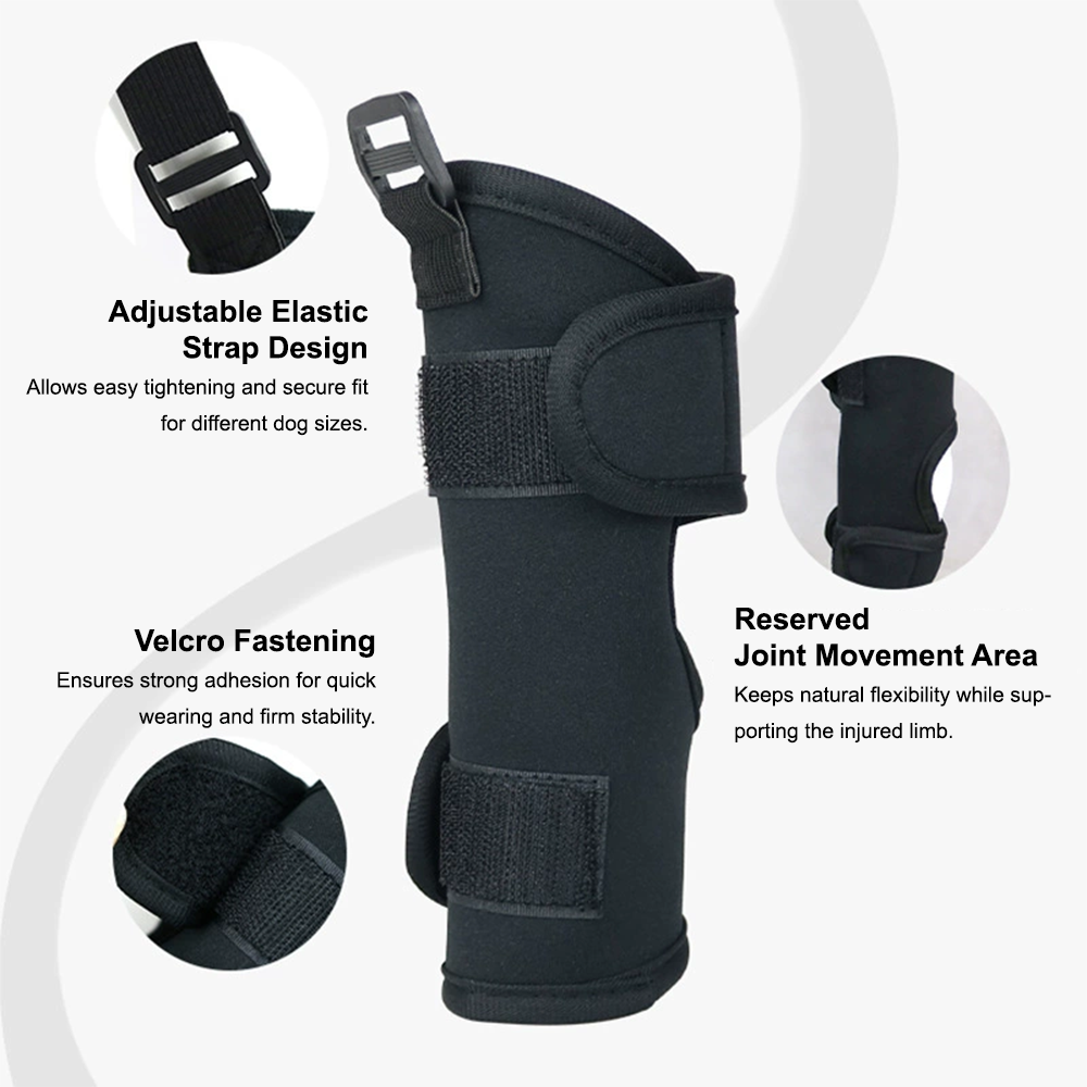 Dog Leg Support Brace with Lift Strap