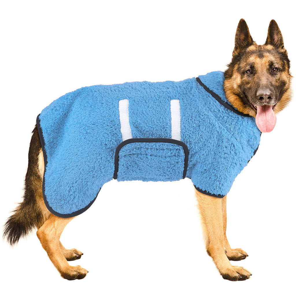 Dog Bathrobe Quick Drying Super Absorbent Dog Robes