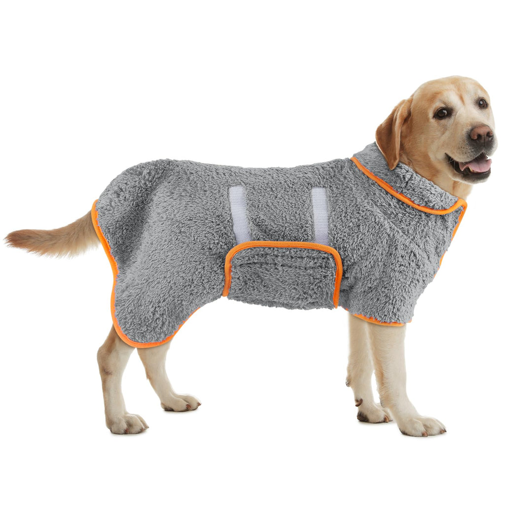 Dog Bathrobe Quick Drying Super Absorbent Dog Robes