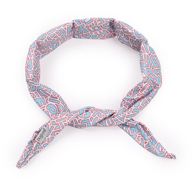 Dog Cool Bandanas Detachable and Washable Dog Cooling Scarf