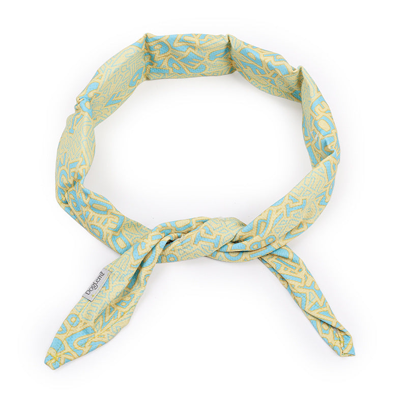 Dog Cool Bandanas Detachable and Washable Dog Cooling Scarf