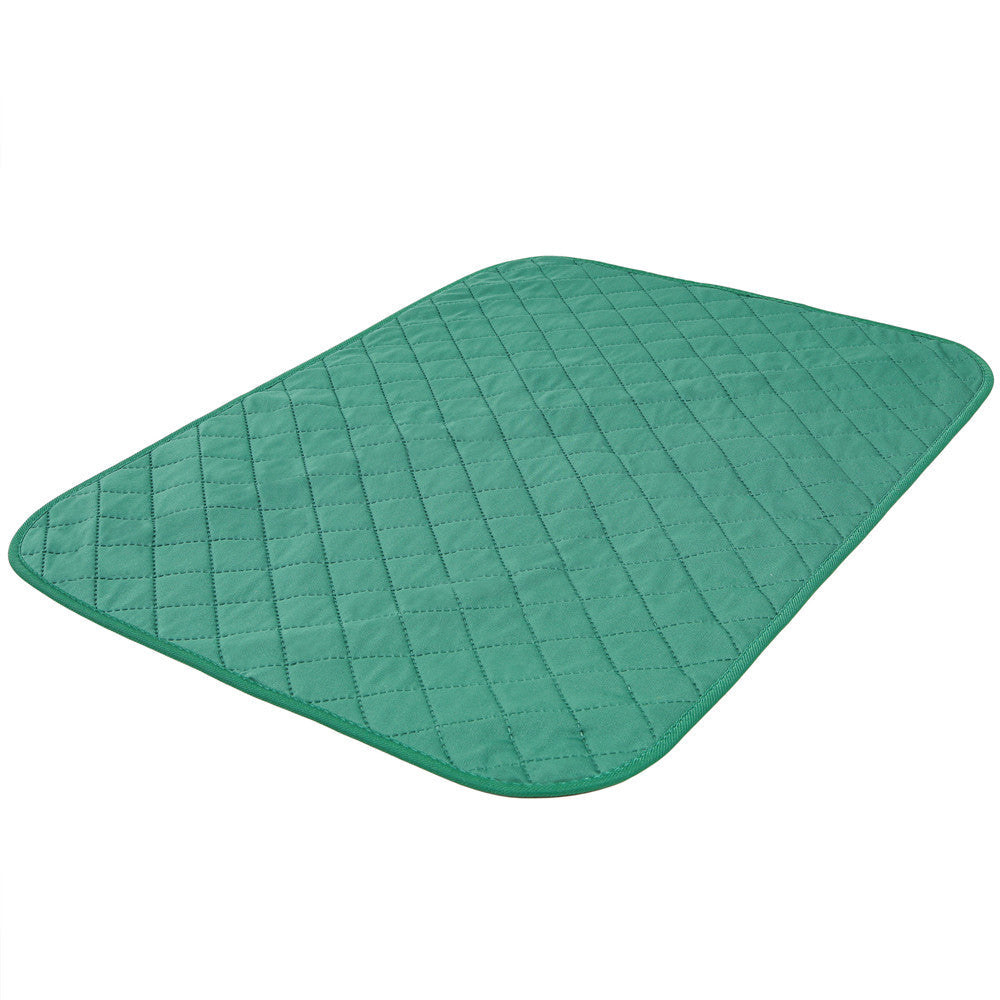 Dog Mats Of Bamboo Fiber Non slip Washable Dog Pee Pad ,ECO Friendly Absorbent Pad for Dogs