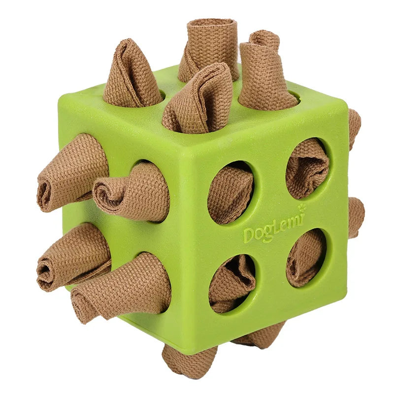 Dog Sniffing Rubik's Cube Toy Pets Boredom Interactive Toy