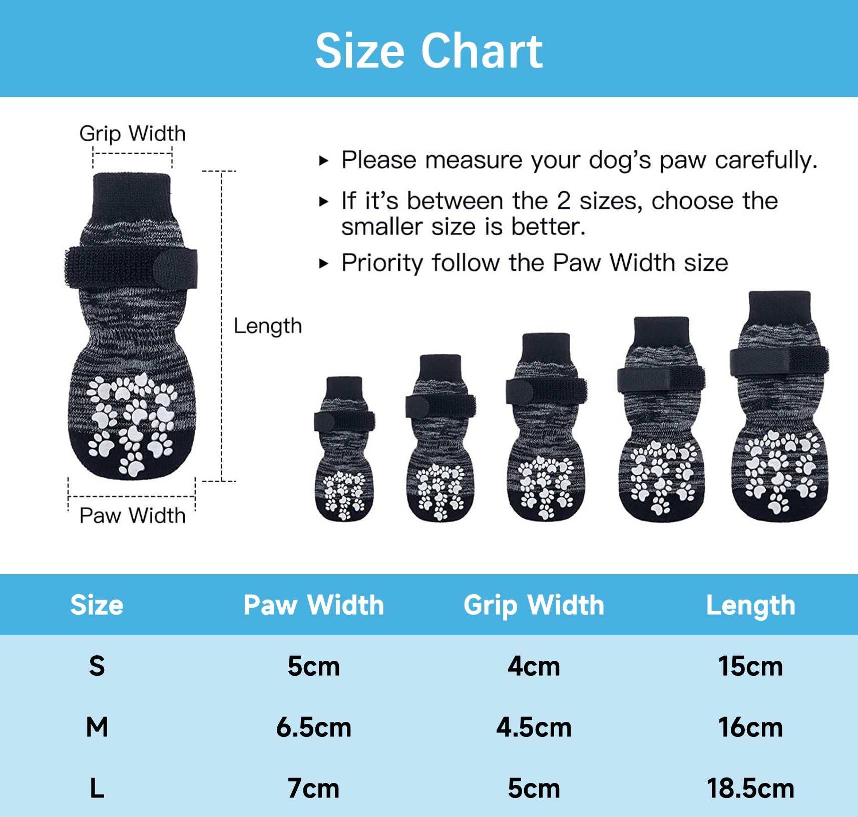 Dog Non-Slip Socks for Hardwood Floors