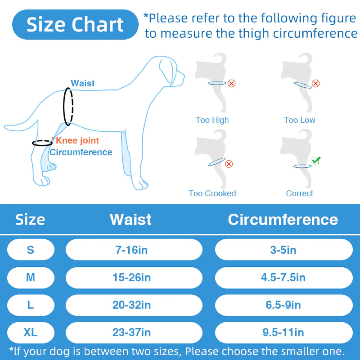 Detailed Size Chart