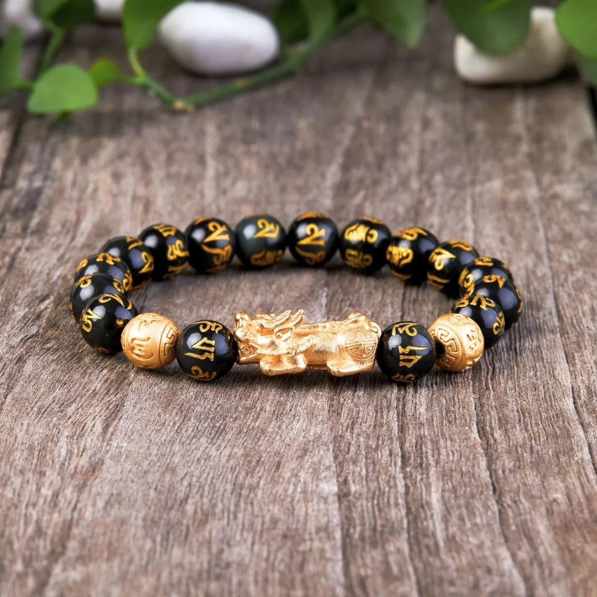 Pixiu Obsidian Bracelet