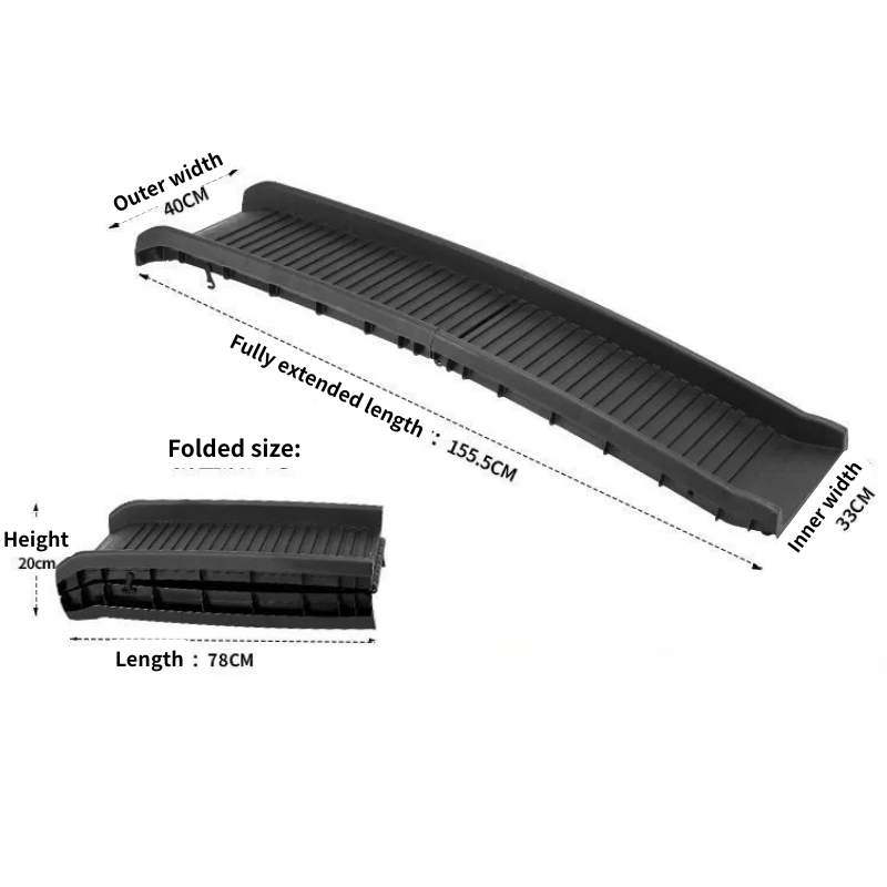Foldable Dog Stairs for Car Boot