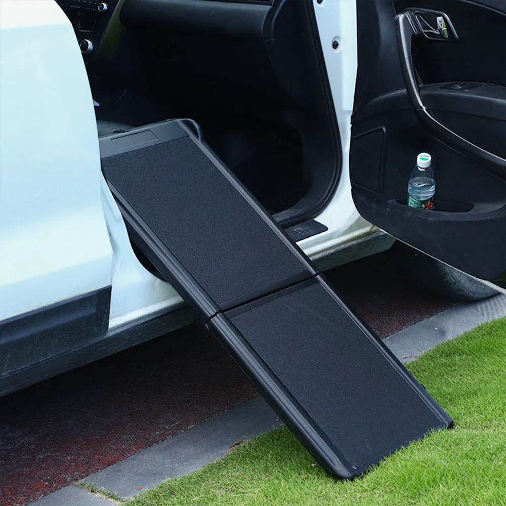Foldable Dog Stairs for Car Front Seat