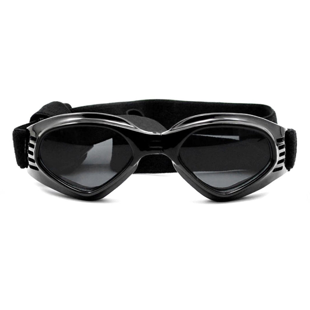 Foldable Colorful Creative Black Dog Glasses Windproof Dog Goggles