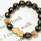 Pixiu Obsidian Bracelet