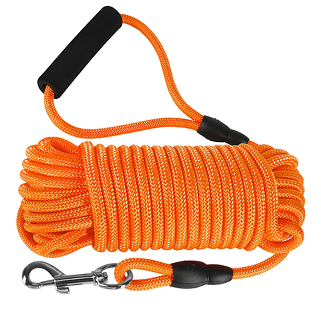 Long Dog Leash Floating Dog Training Leash With Comfortable Handle For Outside Hiking Swimming