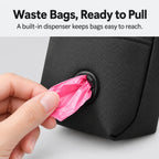 Magnetic Dog Treat Pouch with Waste Bag Dispenser