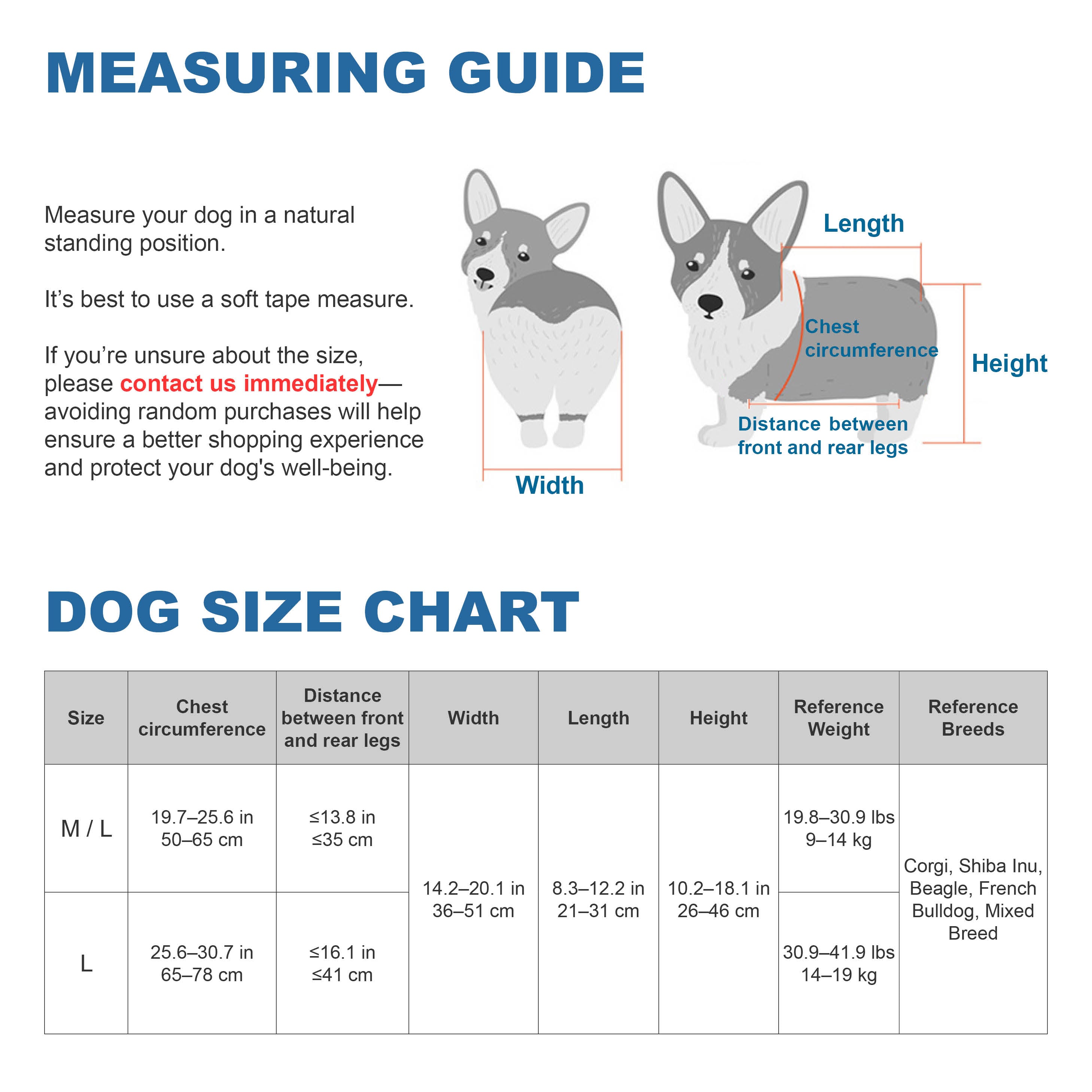 Medium Dog Rear Support Wheelchair