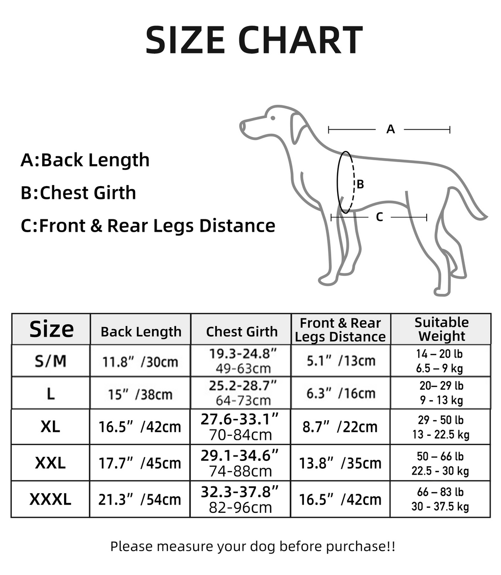 Dog Carry-Support Harness for Large Dogs