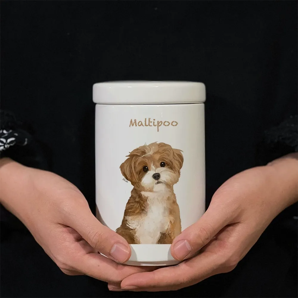 Customized Dog Memorial Urn