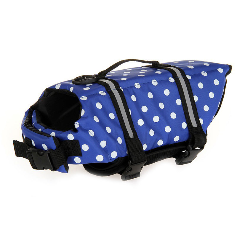 Pet Dog Swimming Swimsuit Adjustable Reflective Waterproof  Protective Dog Life Jacket Vest